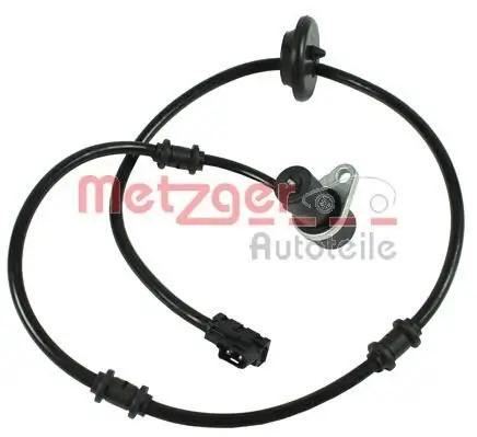 Sensor, Raddrehzahl Hinterachse rechts METZGER 0900031