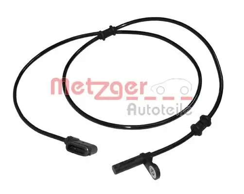 Sensor, Raddrehzahl Hinterachse links METZGER AUTOTEILE 0900040