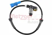 Sensor, Raddrehzahl METZGER 0900051