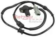 Sensor, Raddrehzahl METZGER 0900056