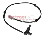 Sensor, Raddrehzahl METZGER 0900060