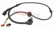 Sensor, Raddrehzahl METZGER 0900065