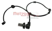 Sensor, Raddrehzahl METZGER 0900068