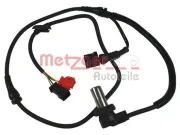 Sensor, Raddrehzahl METZGER 0900069