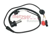 Sensor, Raddrehzahl METZGER 0900070