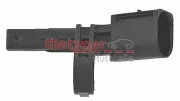 Sensor, Raddrehzahl METZGER 0900079