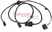 Sensor, Raddrehzahl METZGER 0900083