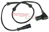 Sensor, Raddrehzahl Hinterachse rechts METZGER 0900090