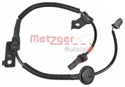 Sensor, Raddrehzahl METZGER 09001002