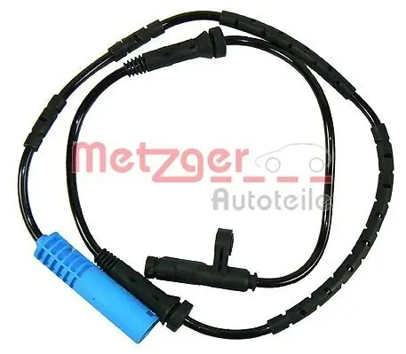 Sensor, Raddrehzahl Hinterachse links Hinterachse rechts METZGER 0900101