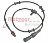 Sensor, Raddrehzahl METZGER 09001011 Bild Sensor, Raddrehzahl METZGER 09001011