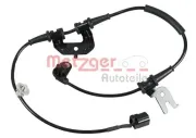 Sensor, Raddrehzahl METZGER 09001017