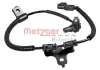 Sensor, Raddrehzahl METZGER 09001030 Bild Sensor, Raddrehzahl METZGER 09001030