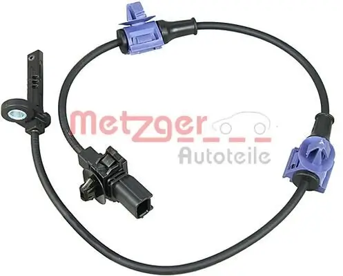 Sensor, Raddrehzahl Hinterachse rechts METZGER AUTOTEILE 09001049 Bild Sensor, Raddrehzahl Hinterachse rechts METZGER AUTOTEILE 09001049