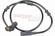 Sensor, Raddrehzahl METZGER 09001066