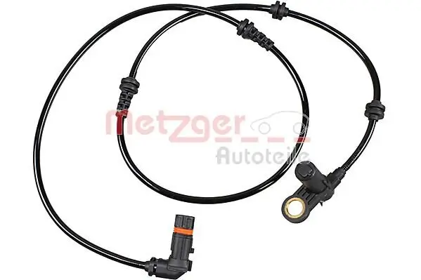 Sensor, Raddrehzahl Vorderachse links Vorderachse rechts METZGER AUTOTEILE 09001071