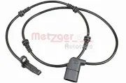 Sensor, Raddrehzahl METZGER 09001073