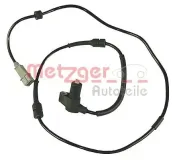 Sensor, Raddrehzahl METZGER 0900107