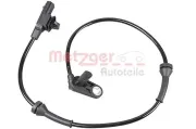 Sensor, Raddrehzahl METZGER 09001087