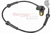 Sensor, Raddrehzahl METZGER 09001092