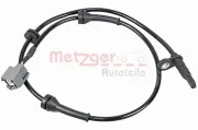 Sensor, Raddrehzahl METZGER 09001093