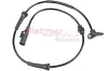 Sensor, Raddrehzahl Vorderachse links Vorderachse rechts METZGER 09001096 Bild Sensor, Raddrehzahl Vorderachse links Vorderachse rechts METZGER 09001096