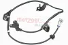 Sensor, Raddrehzahl METZGER 09001123 Bild Sensor, Raddrehzahl METZGER 09001123