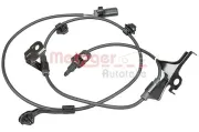 Sensor, Raddrehzahl METZGER 09001128