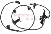 Sensor, Raddrehzahl METZGER 09001150