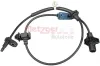 Sensor, Raddrehzahl Vorderachse rechts METZGER AUTOTEILE 09001181