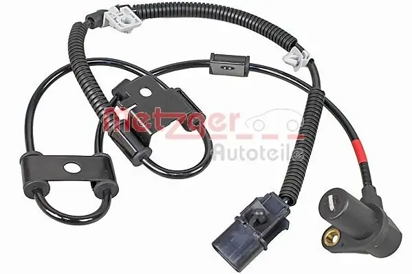 Sensor, Raddrehzahl Vorderachse rechts METZGER 09001189