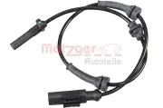 Sensor, Raddrehzahl METZGER 09001191