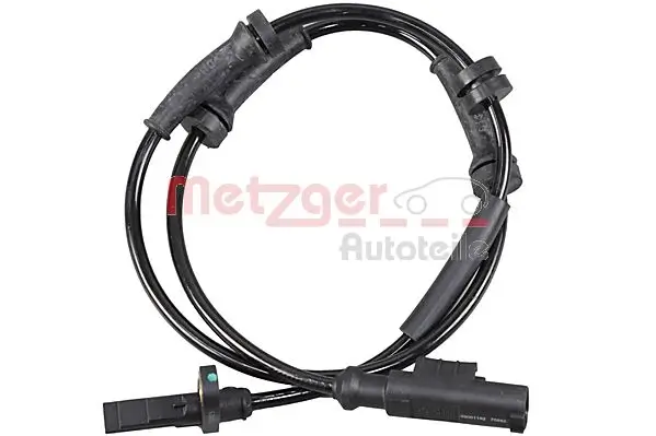 Sensor, Raddrehzahl Hinterachse METZGER 09001192