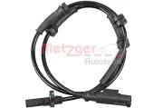 Sensor, Raddrehzahl Hinterachse METZGER 09001192