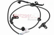 Sensor, Raddrehzahl METZGER 09001195