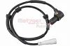 Sensor, Raddrehzahl METZGER 09001207 Bild Sensor, Raddrehzahl METZGER 09001207