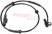 Sensor, Raddrehzahl METZGER 09001213