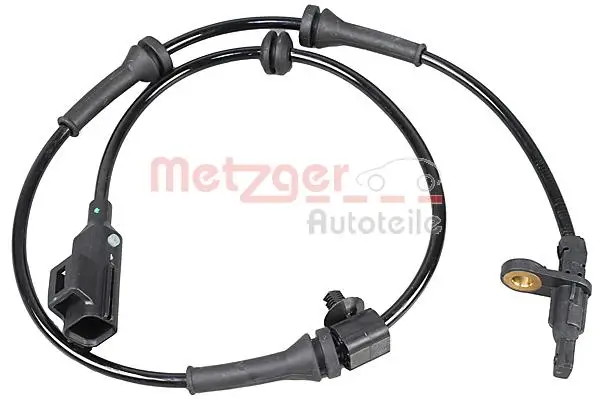Sensor, Raddrehzahl Hinterachse METZGER AUTOTEILE 09001215