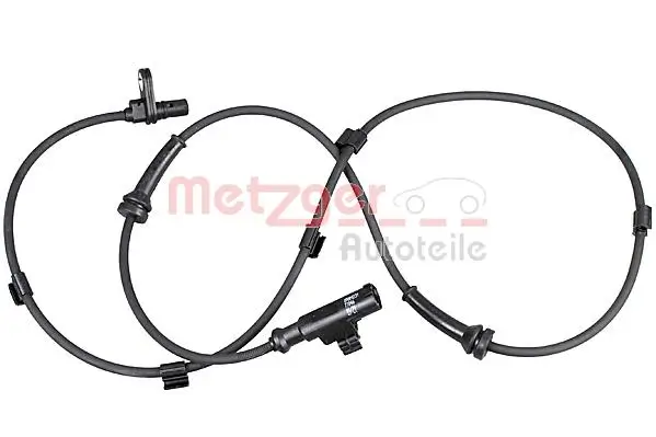 Sensor, Raddrehzahl METZGER 09001231