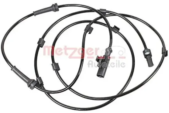 Sensor, Raddrehzahl Hinterachse rechts METZGER 09001232 Bild Sensor, Raddrehzahl Hinterachse rechts METZGER 09001232