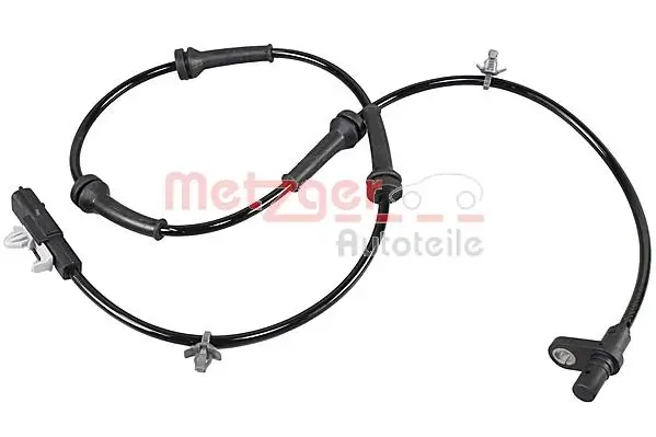 Sensor, Raddrehzahl METZGER 09001252