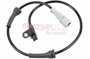 Sensor, Raddrehzahl Hinterachse links METZGER 09001255