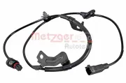 Sensor, Raddrehzahl Hinterachse rechts METZGER AUTOTEILE 09001262