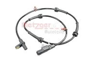 Sensor, Raddrehzahl METZGER 09001264