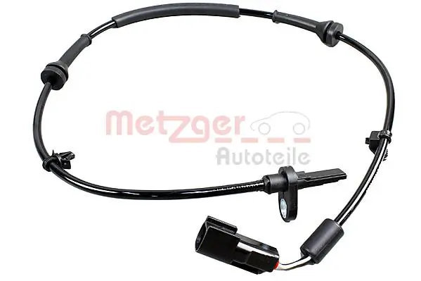 Sensor, Raddrehzahl Vorderachse METZGER AUTOTEILE 09001273