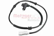 Sensor, Raddrehzahl METZGER 09001276