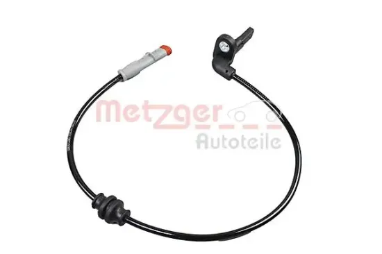 Sensor, Raddrehzahl METZGER 09001280 Bild Sensor, Raddrehzahl METZGER 09001280