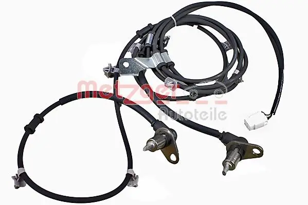 Sensor, Raddrehzahl Vorderachse METZGER AUTOTEILE 09001282