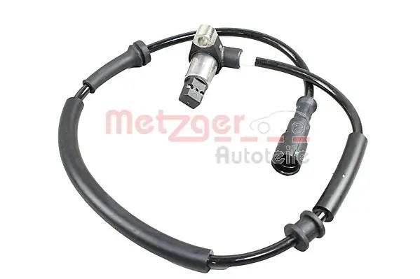 Sensor, Raddrehzahl Hinterachse links METZGER 09001286