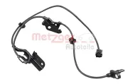 Sensor, Raddrehzahl METZGER 09001297